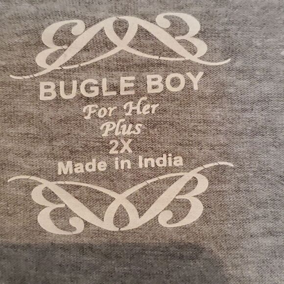 Bugle Boy Womens Top size 2X Long Sleeve - Picture 5 of 5
